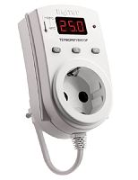 Реле температуры цифровое розеточное DigiTOP ТР-1 с внешним датчиком t картинка